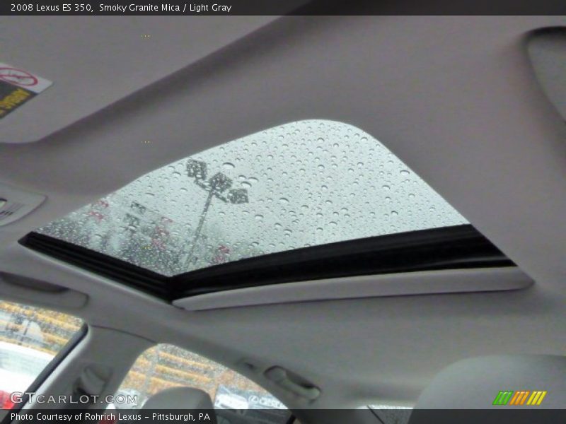 Smoky Granite Mica / Light Gray 2008 Lexus ES 350