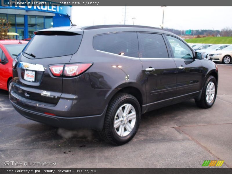 Tungsten Metallic / Ebony 2013 Chevrolet Traverse LT