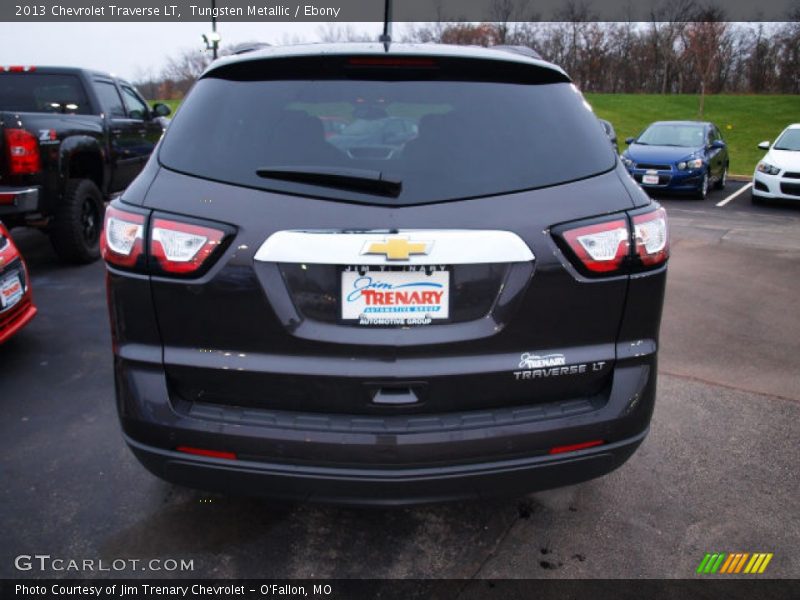 Tungsten Metallic / Ebony 2013 Chevrolet Traverse LT