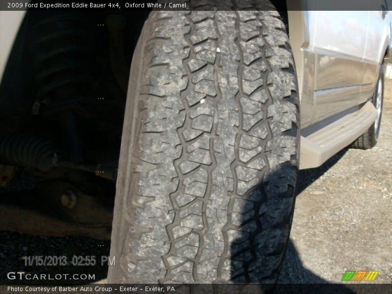 Oxford White / Camel 2009 Ford Expedition Eddie Bauer 4x4