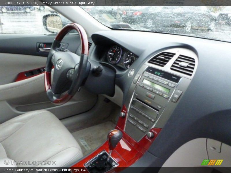 Smoky Granite Mica / Light Gray 2008 Lexus ES 350