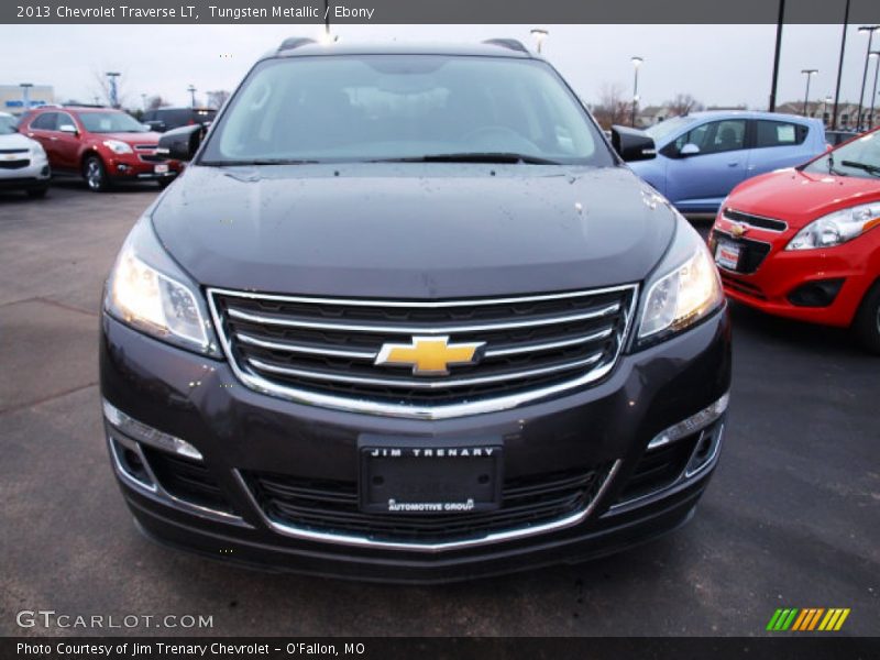 Tungsten Metallic / Ebony 2013 Chevrolet Traverse LT