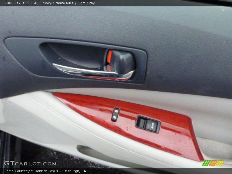 Smoky Granite Mica / Light Gray 2008 Lexus ES 350