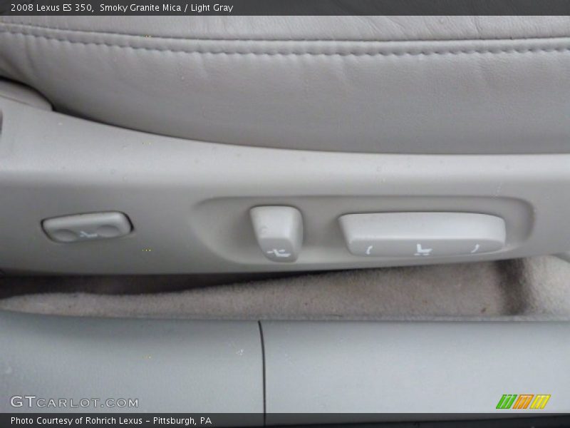 Smoky Granite Mica / Light Gray 2008 Lexus ES 350
