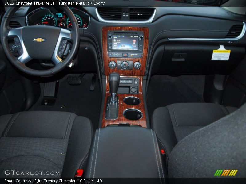 Tungsten Metallic / Ebony 2013 Chevrolet Traverse LT