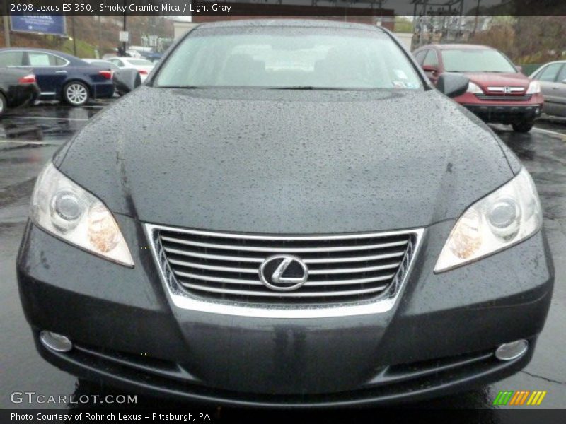 Smoky Granite Mica / Light Gray 2008 Lexus ES 350