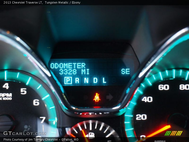 Tungsten Metallic / Ebony 2013 Chevrolet Traverse LT