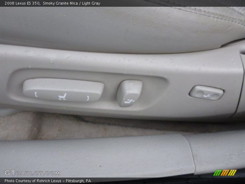 Smoky Granite Mica / Light Gray 2008 Lexus ES 350