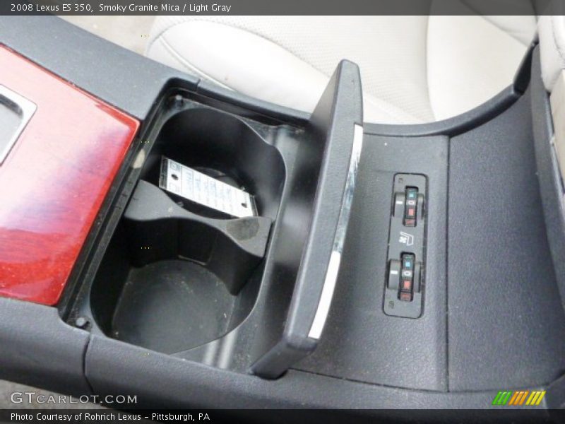 Smoky Granite Mica / Light Gray 2008 Lexus ES 350