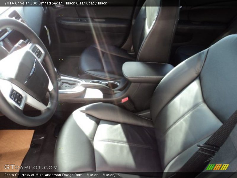 Black Clear Coat / Black 2014 Chrysler 200 Limited Sedan