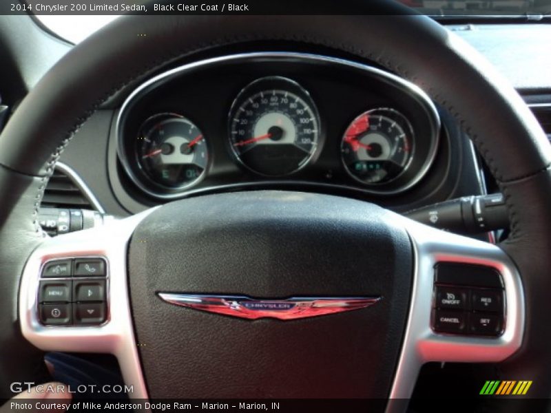 Black Clear Coat / Black 2014 Chrysler 200 Limited Sedan