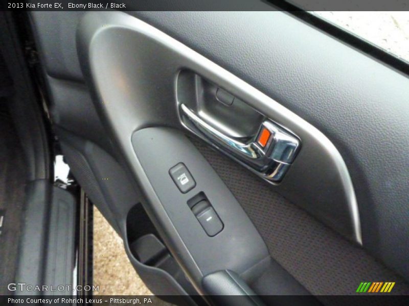 Ebony Black / Black 2013 Kia Forte EX