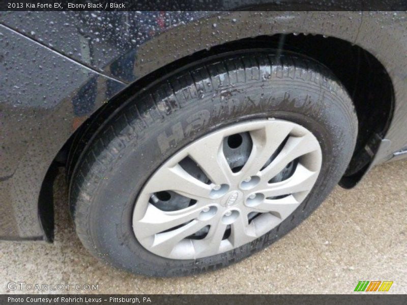 Ebony Black / Black 2013 Kia Forte EX