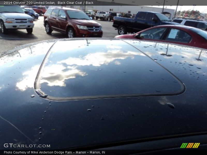 Black Clear Coat / Black 2014 Chrysler 200 Limited Sedan