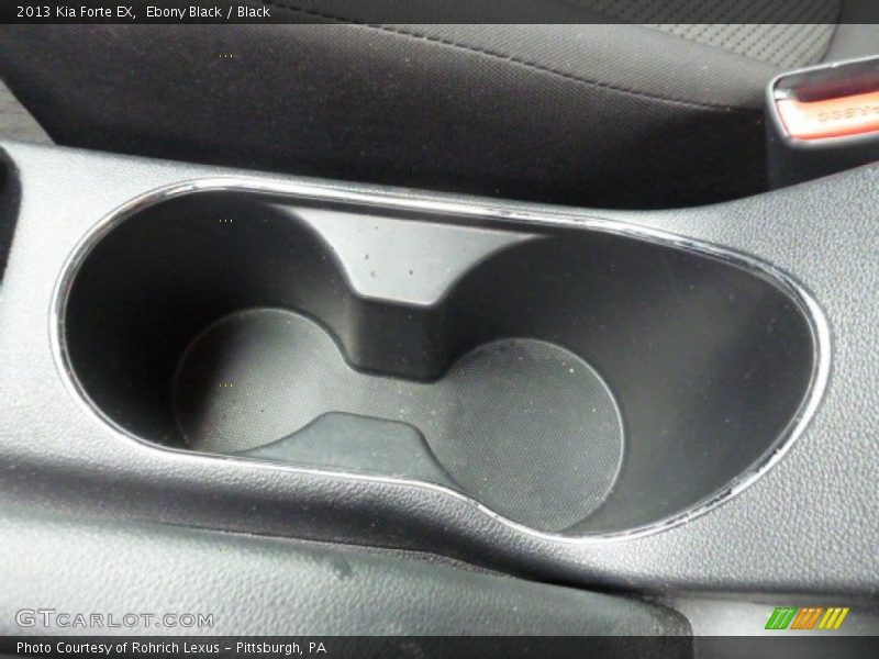 Ebony Black / Black 2013 Kia Forte EX