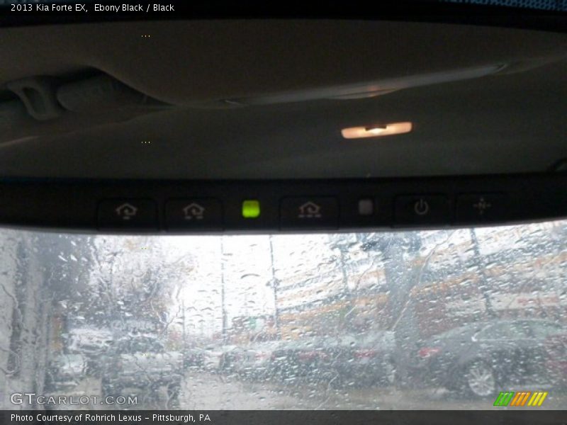 Ebony Black / Black 2013 Kia Forte EX