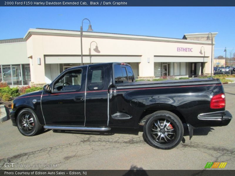 Black / Dark Graphite 2000 Ford F150 Harley Davidson Extended Cab