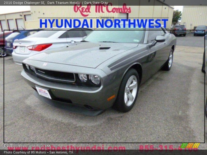 Dark Titanium Metallic / Dark Slate Gray 2010 Dodge Challenger SE