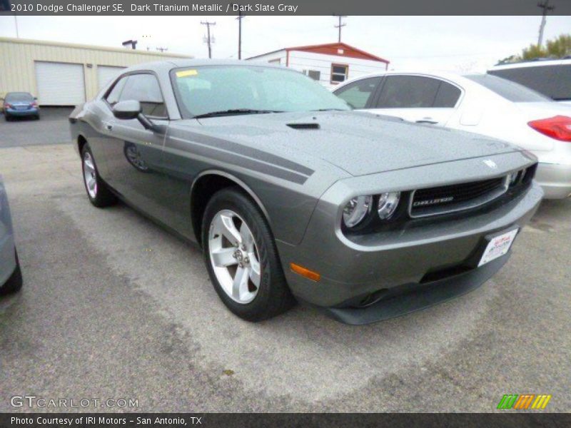 Dark Titanium Metallic / Dark Slate Gray 2010 Dodge Challenger SE