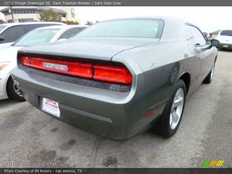 Dark Titanium Metallic / Dark Slate Gray 2010 Dodge Challenger SE