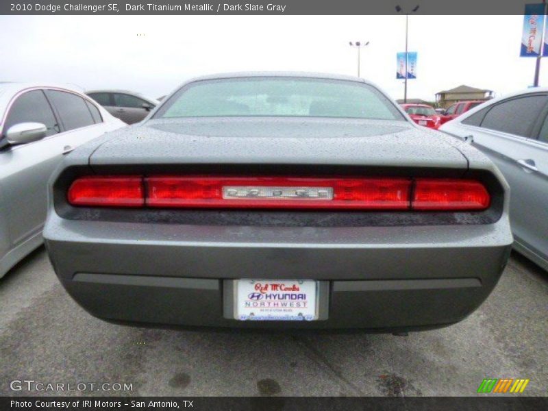 Dark Titanium Metallic / Dark Slate Gray 2010 Dodge Challenger SE