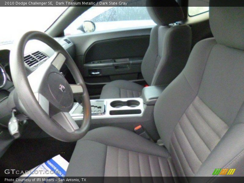 Dark Titanium Metallic / Dark Slate Gray 2010 Dodge Challenger SE