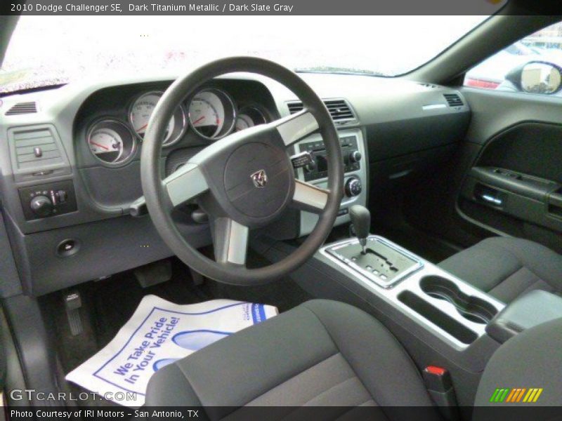 Dark Titanium Metallic / Dark Slate Gray 2010 Dodge Challenger SE