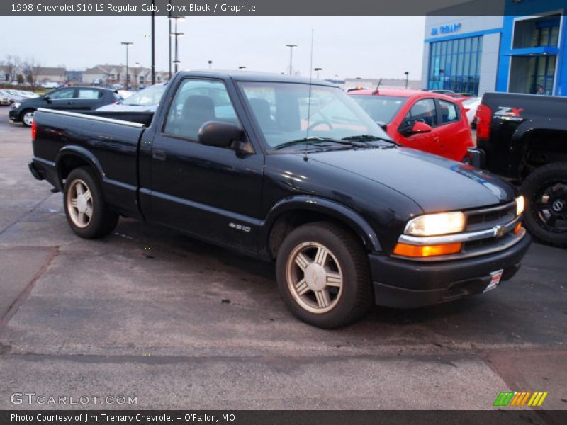 Onyx Black / Graphite 1998 Chevrolet S10 LS Regular Cab
