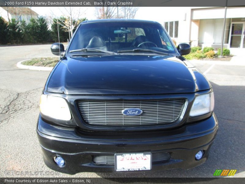 Black / Dark Graphite 2000 Ford F150 Harley Davidson Extended Cab