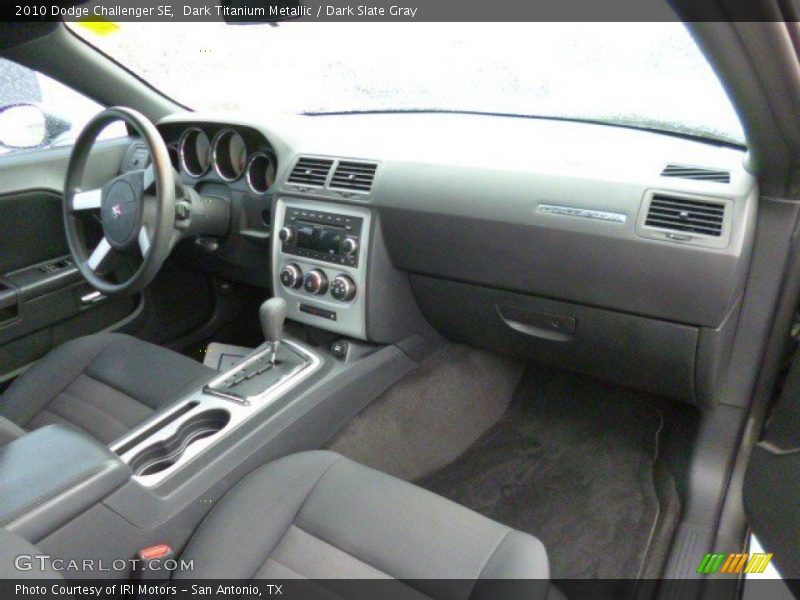 Dark Titanium Metallic / Dark Slate Gray 2010 Dodge Challenger SE