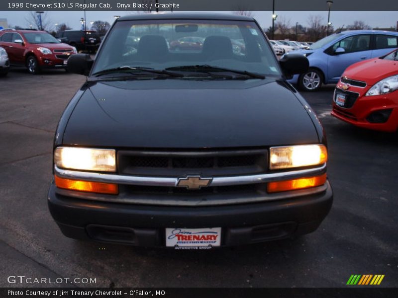 Onyx Black / Graphite 1998 Chevrolet S10 LS Regular Cab