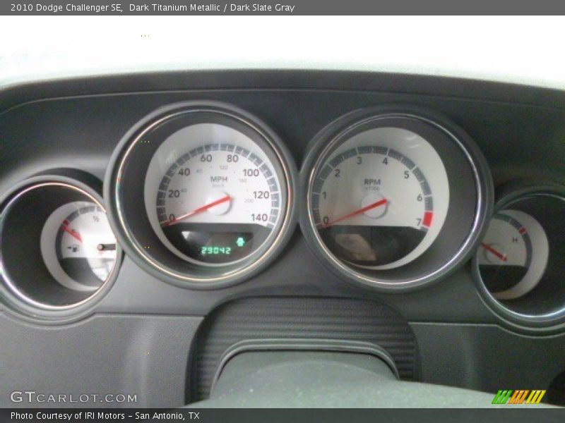 Dark Titanium Metallic / Dark Slate Gray 2010 Dodge Challenger SE