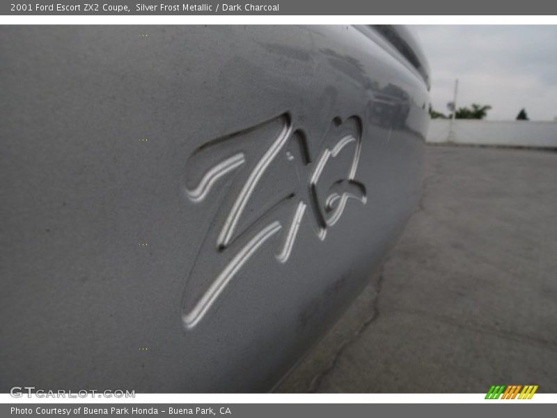 Silver Frost Metallic / Dark Charcoal 2001 Ford Escort ZX2 Coupe
