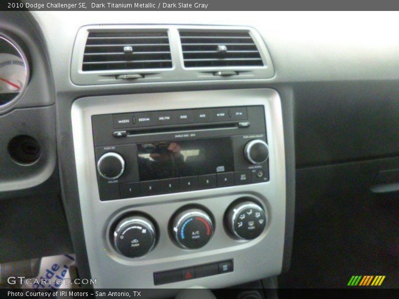Dark Titanium Metallic / Dark Slate Gray 2010 Dodge Challenger SE