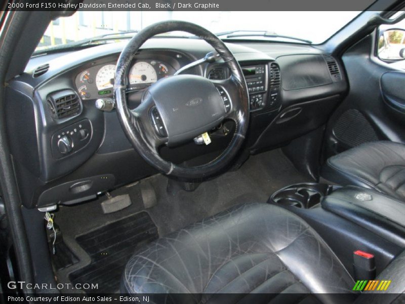 Dark Graphite Interior - 2000 F150 Harley Davidson Extended Cab 