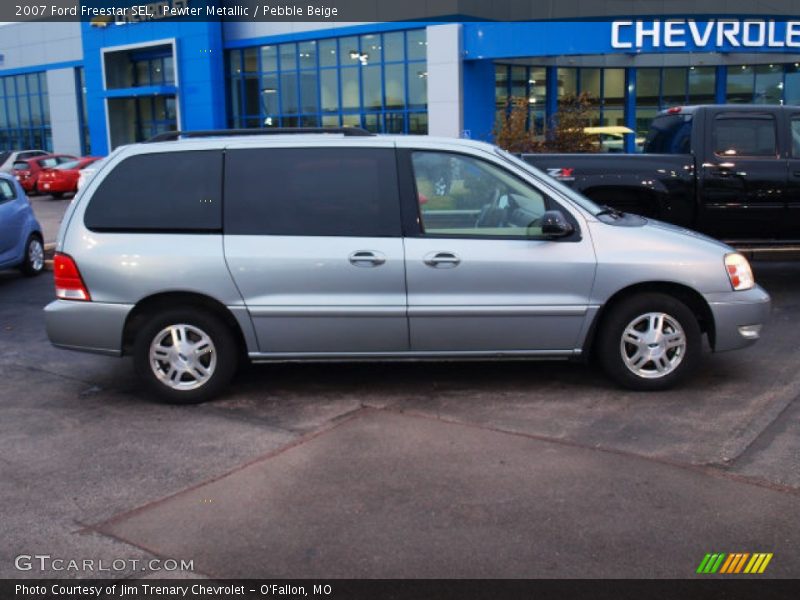 Pewter Metallic / Pebble Beige 2007 Ford Freestar SEL