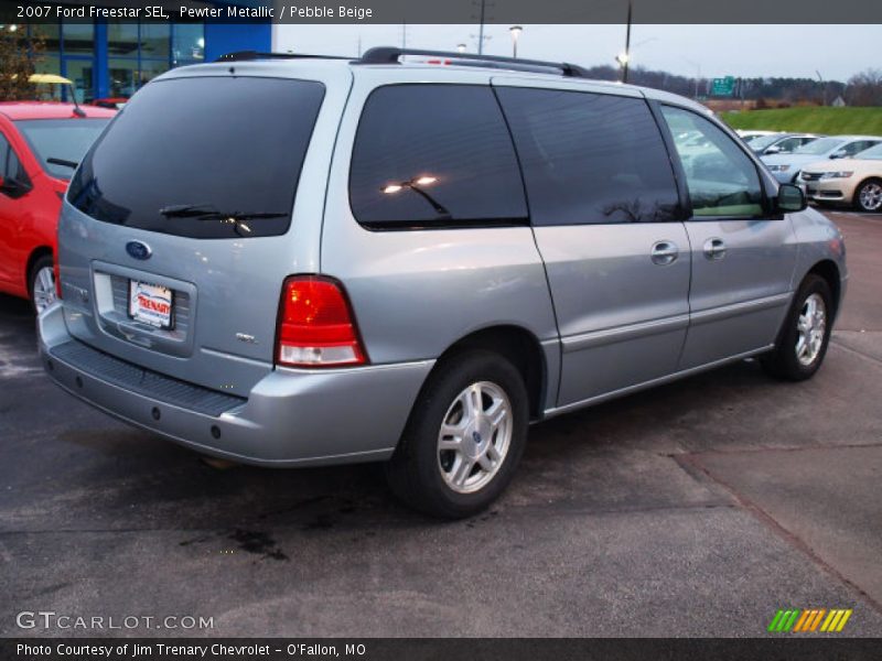 Pewter Metallic / Pebble Beige 2007 Ford Freestar SEL