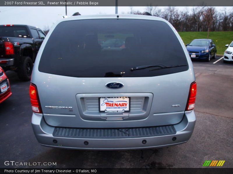 Pewter Metallic / Pebble Beige 2007 Ford Freestar SEL