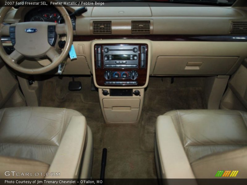 Pewter Metallic / Pebble Beige 2007 Ford Freestar SEL