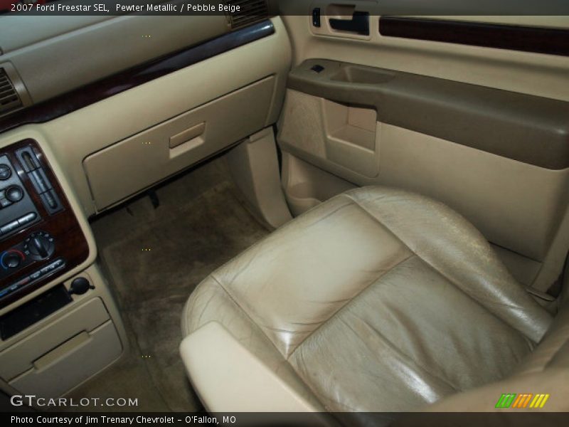 Pewter Metallic / Pebble Beige 2007 Ford Freestar SEL