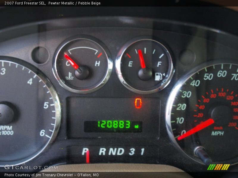 Pewter Metallic / Pebble Beige 2007 Ford Freestar SEL