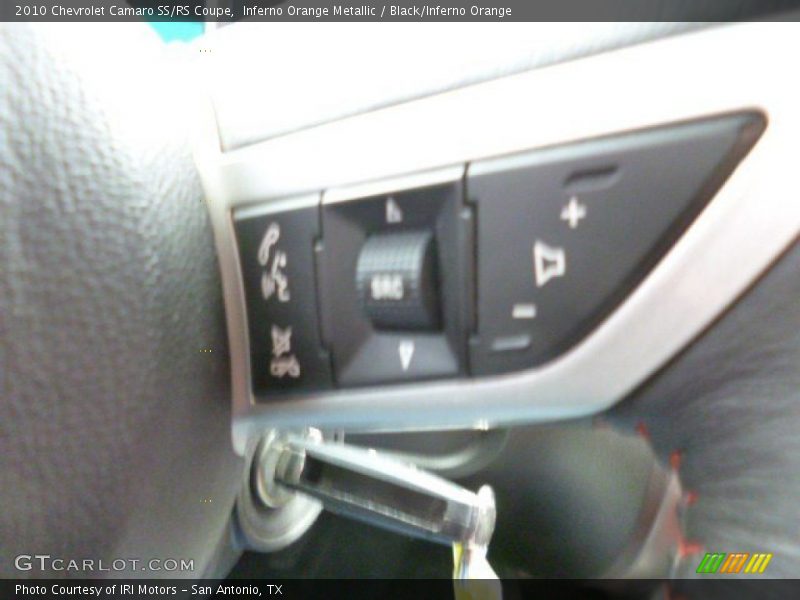 Inferno Orange Metallic / Black/Inferno Orange 2010 Chevrolet Camaro SS/RS Coupe