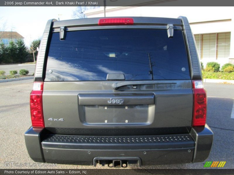 Dark Khaki Pearl / Khaki 2006 Jeep Commander 4x4