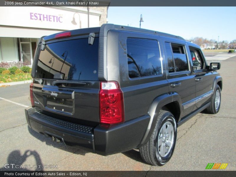 Dark Khaki Pearl / Khaki 2006 Jeep Commander 4x4