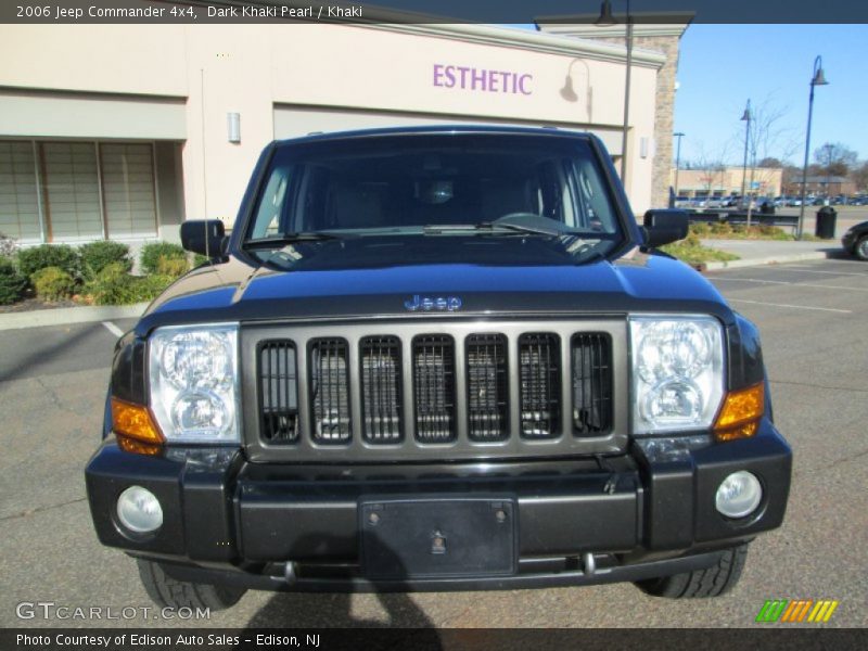 Dark Khaki Pearl / Khaki 2006 Jeep Commander 4x4