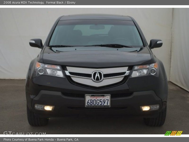 Formal Black / Ebony 2008 Acura MDX Technology