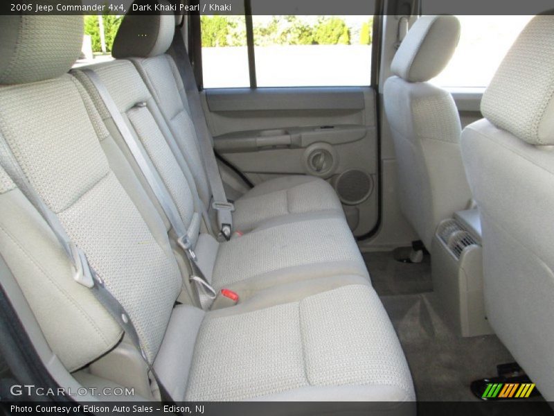 Dark Khaki Pearl / Khaki 2006 Jeep Commander 4x4