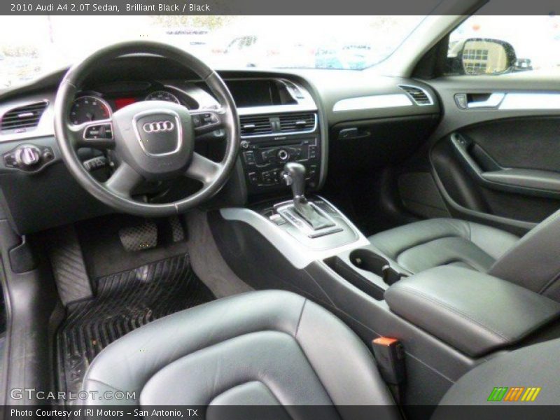 Brilliant Black / Black 2010 Audi A4 2.0T Sedan