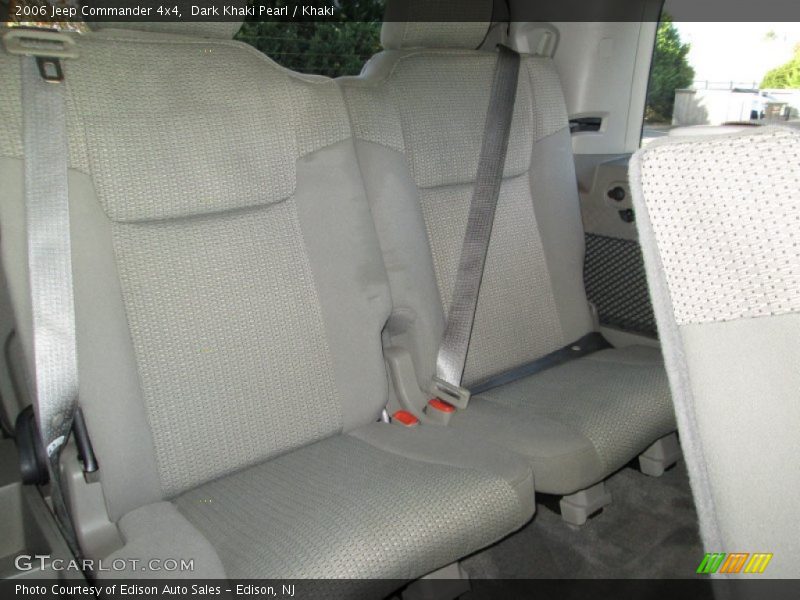 Dark Khaki Pearl / Khaki 2006 Jeep Commander 4x4