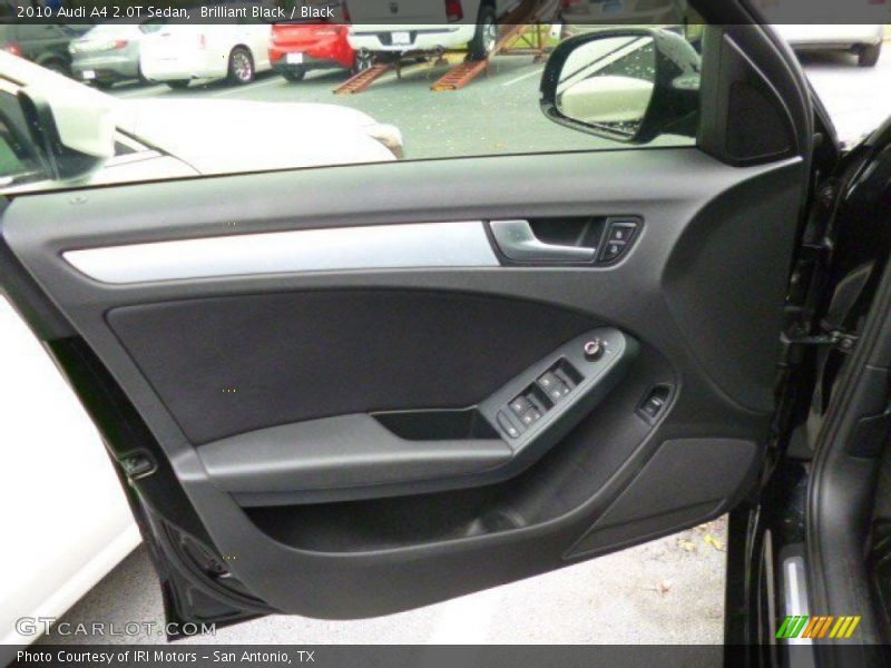 Brilliant Black / Black 2010 Audi A4 2.0T Sedan